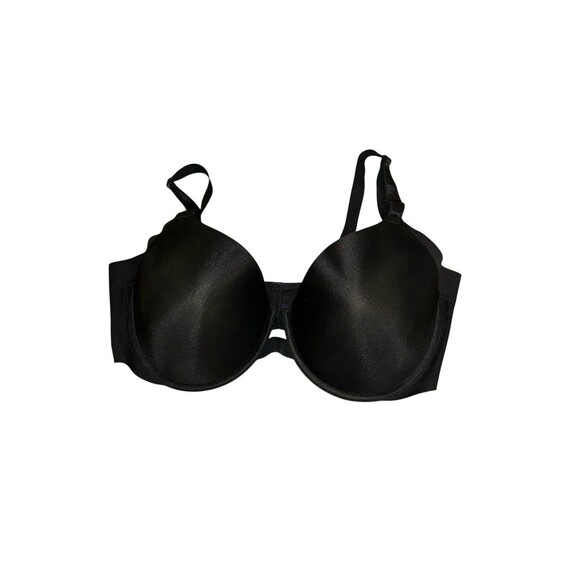 Warners No Side‎ Effects Underwire Contour Bra Black Size 40 D - Picture 1 of 3